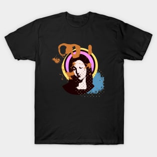 Virgin Mary Christian PopArt T-Shirt